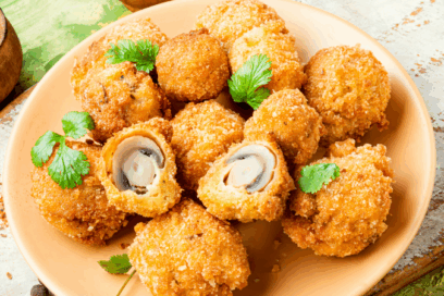 Chilli Garlic Mushrooms