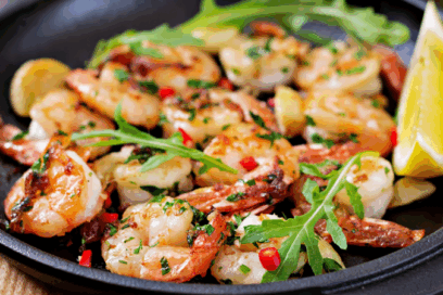 Garlic Prawns