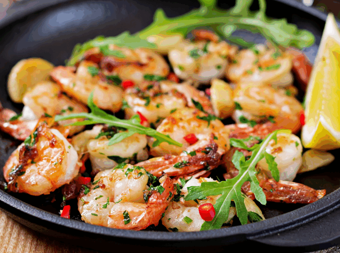 Garlic Prawns