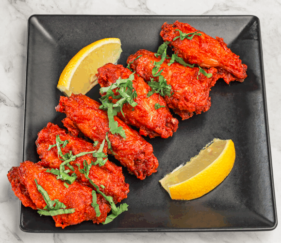 Crispy Chilli Wings (6 pcs)