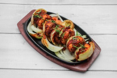 Stuffed Mushrooms (from the Tandoor)